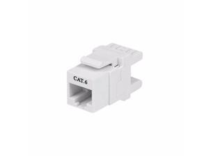 Startech 180 Degree Cat 6 Keystone Jack - Rj45 Ethernet Cat6 Wall Jack White - C6KEY110SWH Startech 180 Degree Cat 6 Keystone Jack - Rj45 Ethernet Cat6 Wall Jack White - C6KEY110SWH