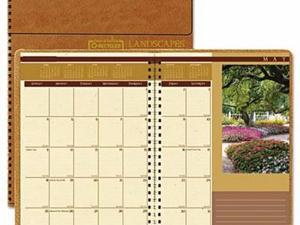 House of Doolittle Landscapes 100% Recycled Full-Color Ruled Monthly Planner - HOD524 House of Doolittle Landscapes 100% Recycled Full-Color Ruled Monthly Planner - HOD524