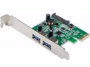 PCI-EXPRESS USB 3.0 2-PORT CARD, RENESA - SY-PEX20124 PCI-EXPRESS USB 3.0 2-PORT CARD, RENESA - SY-PEX20124