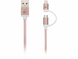 Lightning and Micro USB 2 in 1 Cable - GUML01-RG Lightning and Micro USB 2 in 1 Cable - GUML01-RG