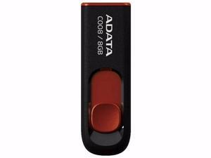 C008 8GB USB2.0 Flash Drive (black) - AC008-8G-RKD C008 8GB USB2.0 Flash Drive (black) - AC008-8G-RKD