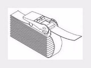 Safetybelt 1in wide 13ft long Black - ACC666 Safetybelt 1in wide 13ft long Black - ACC666