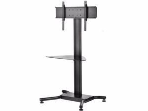 FLAT PANEL STAND W/ GLASS SHELF - SS560G FLAT PANEL STAND W/ GLASS SHELF - SS560G