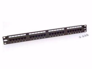 24-Ports CAT5e Patch Panel black - F4P338-24-AB5 24-Ports CAT5e Patch Panel black - F4P338-24-AB5