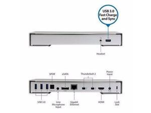 Thunderbolt 2 Docking Station - TB2DOCK4KDHC Thunderbolt 2 Docking Station - TB2DOCK4KDHC