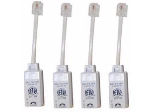 4 Inline Dsl Filters White Box - FLTR4DSL02 4 Inline Dsl Filters White Box - FLTR4DSL02