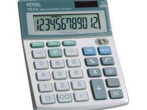 Royal 29306s Compact Desktop Solar 12-digit Calculator Royal 29306s Compact Desktop Solar 12-digit Calculator