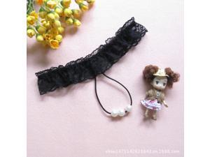 Demarkt® Women's Sexy Pearl Lace Thongs G-strings Panties Lingerie Demarkt® Women's Sexy Pearl Lace Thongs G-strings Panties Lingerie