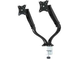 Dual LCD Monitor Desk Mount Stand Black Deluxe Gas Spring 2 Screens up to 27" STAND-V002D Dual LCD Monitor Desk Mount Stand Black Deluxe Gas Spring 2 Screens up to 27" STAND-V002D