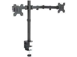 Dual LCD Monitor Desk Mount Stand Heavy Duty Fully Adjustable 2 Screens upto 27" Dual LCD Monitor Desk Mount Stand Heavy Duty Fully Adjustable 2 Screens upto 27"
