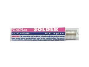 MG Chemicals 4870-18G Sn60 / Pb40 No Clean Leaded Solder Wire MG Chemicals 4870-18G Sn60 / Pb40 No Clean Leaded Solder Wire