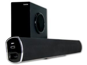 Turcom TS-404 160-Watt 2.1 Channel Home Theater Surround Sound Bluetooth Soundbar with Wireless Subwoofer Turcom TS-404 160-Watt 2.1 Channel Home Theater Surround Sound Bluetooth Soundbar with Wireless Subwoofer