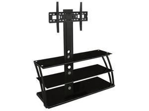 Mount-It! MI-864 32-60-Inch Flat Panel TV Mount and Glass Entertainment Center Combo (3 Shelves) Mount-It! MI-864 32-60-Inch Flat Panel TV Mount and Glass Entertainment Center Combo (3 Shelves)