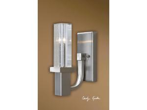 Uttermost Glacio 1 Light Wall Sconce - 22490 Uttermost Glacio 1 Light Wall Sconce - 22490