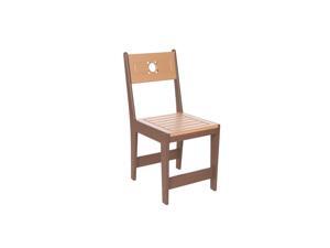 Eagle One Cafe Two-Tone Dining Chair In Brown/Cedar Eagle One Cafe Two-Tone Dining Chair In Brown/Cedar