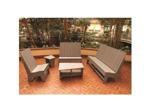 Eagle One 5 Piece Milan Lounge Set In Cedar Eagle One 5 Piece Milan Lounge Set In Cedar