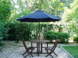 Eagle One Umbrella With Commercial Grade Polyester In Black Eagle One Umbrella With Commercial Grade Polyester In Black