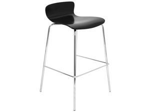 Lumisource Bentwood Stacker Barstool In Black Lumisource Bentwood Stacker Barstool In Black