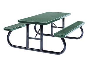 Eagle One 6 Ft Fusion Coated Metal Table 1 5/8 Od Frame Traditional Edge Eagle One 6 Ft Fusion Coated Metal Table 1 5/8 Od Frame Traditional Edge
