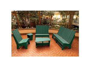 Eagle One 5 Piece Milan Lounge Set In Green Eagle One 5 Piece Milan Lounge Set In Green