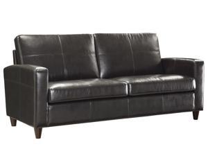 OSP Furniture Lounge Seating SL2813-EC1 Espresso Eco Leather Sofa w/ Espresso Finish Legs OSP Furniture Lounge Seating SL2813-EC1 Espresso Eco Leather Sofa w/ Espresso Finish Legs