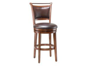 Hillsdale Calais Swivel Stool in Distressed Medium Brown Cherry - 26 Inch Hillsdale Calais Swivel Stool in Distressed Medium Brown Cherry - 26 Inch