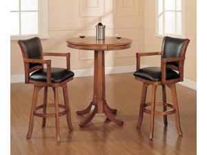 Hillsdale Park View 3 Piece Pub Table Set w/ Traditional Stools Hillsdale Park View 3 Piece Pub Table Set w/ Traditional Stools