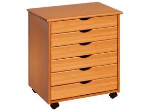 Adeptus 6 Drawer Wide Roll Cart Adeptus 6 Drawer Wide Roll Cart