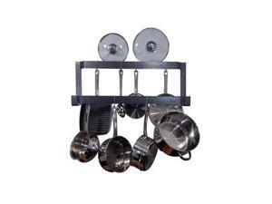 Rogar OffSet Double Wall Mount In Chrome & Hammered Steel Rogar OffSet Double Wall Mount In Chrome & Hammered Steel