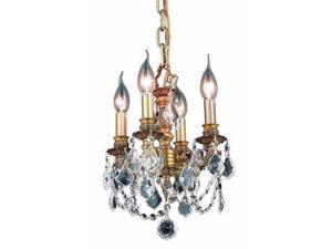 Lighting By Pecaso Tempeste Collection Hanging Fixture D10in H10in Lt:4 French G Lighting By Pecaso Tempeste Collection Hanging Fixture D10in H10in Lt:4 French G