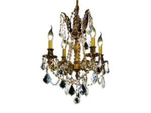 Lighting By Pecaso Reynard Collection Hanging Fixture D17in H21in Lt:4 French Go Lighting By Pecaso Reynard Collection Hanging Fixture D17in H21in Lt:4 French Go
