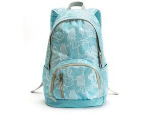 TGLOE Blue Floral Pattern 30*46*20cm Oxford Cloth Durable And Multifunctional Outdoors School Travel Laptop Backpacks TGLOE Blue Floral Pattern 30*46*20cm Oxford Cloth Durable And Multifunctional Outdoors School Travel Laptop Backpacks