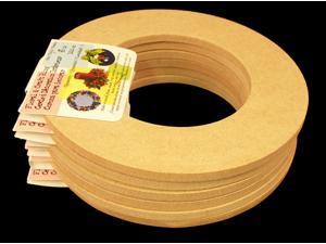 6 Pack, Biodegradable Floral Craft Ring, 6", Ez Glueable Wreath Form, for Photo Frame, Candle Ring Etc 6 Pack, Biodegradable Floral Craft Ring, 6", Ez Glueable Wreath Form, for Photo Frame, Candle Ring Etc