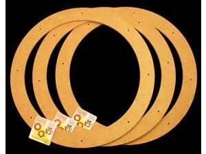 3 Pack, 18" , Biodegradable Floral Craft Ring, Ez Glueable Wreath Form, for Photo Frame, Other Arts , Props and Crafts Projects 3 Pack, 18" , Biodegradable Floral Craft Ring, Ez Glueable Wreath Form, for Photo Frame, Other Arts , Props and Crafts Projects