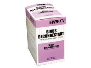 Swift First Aid Sinus Decongestant (2 Per Package, 500 Per Box) Swift First Aid Sinus Decongestant (2 Per Package, 500 Per Box)