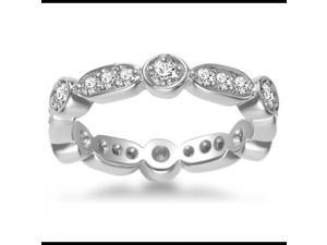 0.75 ct Ladies Brilliant Cut Diamond Eternity Wedding Band in Platinum 0.75 ct Ladies Brilliant Cut Diamond Eternity Wedding Band in Platinum