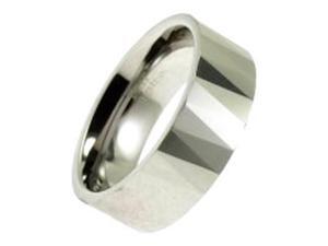 Laser Cut Design Band Ring In Tungsten Laser Cut Design Band Ring In Tungsten