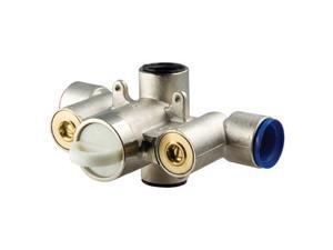 Price Pfister 3/4" Thermostatic Rough Valve with Intregral Stops & Plug 0T8-410A Price Pfister 3/4" Thermostatic Rough Valve with Intregral Stops & Plug 0T8-410A