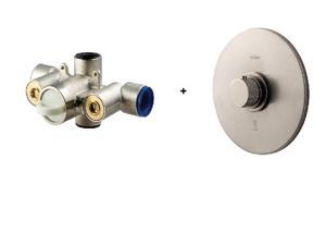 New Price Pfister R89-9THK Trim in Brushed Nickel & 0T8-410A Thermostatic Valve Included New Price Pfister R89-9THK Trim in Brushed Nickel & 0T8-410A Thermostatic Valve Included