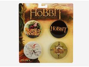 The Hobbit Pin Pack MultiColor 1.5" Circle The Hobbit Pin Pack MultiColor 1.5" Circle