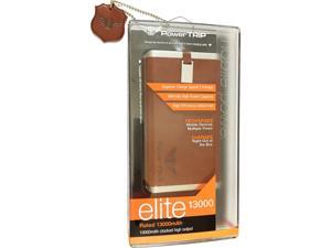 PowerTRIP Elite High, Brown, 13000 Power Bank (13000 mAh Battery, 2X USB, Fuxe Leather like Cover, Chrome Finish) PowerTRIP Elite High, Brown, 13000 Power Bank (13000 mAh Battery, 2X USB, Fuxe Leather like Cover, Chrome Finish)