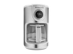 KitchenAid KCM1202WH 12-Cup Glass Carafe Coffe Maker - White KitchenAid KCM1202WH 12-Cup Glass Carafe Coffe Maker - White