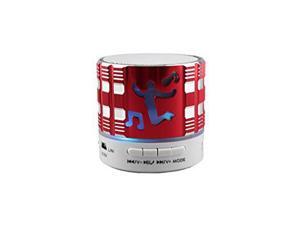 Supersonic BT Speaker w Speakerphone Red SC-1460BTRD Supersonic BT Speaker w Speakerphone Red SC-1460BTRD