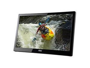 AOC e1659Fwux- Pro 16-Inch Class, Full HD 1920x1080 Res, 300 cd/m2 Brightness, USB 3.0-Powered, Portable LED Monitor AOC e1659Fwux- Pro 16-Inch Class, Full HD 1920x1080 Res, 300 cd/m2 Brightness, USB 3.0-Powered, Portable LED Monitor