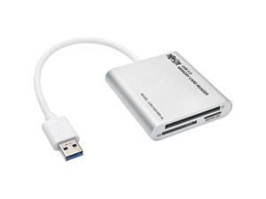 TRIPP LITE U352-000-MD-AL USB 3.0 Memory Card Reader/Writer, Aluminum Case TRIPP LITE U352-000-MD-AL USB 3.0 Memory Card Reader/Writer, Aluminum Case
