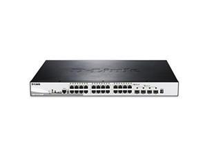 D-Link Systems 28-Port Gigabit SmartPro Stackable PoE/PoE+ Switch Including 4 10GbE SFP+ Ports (DGS-1510-28XMP) D-Link Systems 28-Port Gigabit SmartPro Stackable PoE/PoE+ Switch Including 4 10GbE SFP+ Ports (DGS-1510-28XMP)