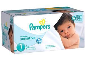 Pampers Swaddlers Size 1 Sensitive Diapers Super Pack - 84 Count Pampers Swaddlers Size 1 Sensitive Diapers Super Pack - 84 Count