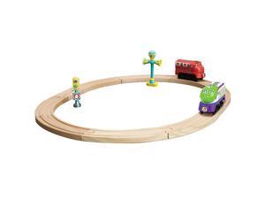 Chuggington Wooden Railway Beginner's Set with Vee Chuggington Wooden Railway Beginner's Set with Vee