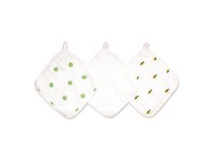 aden by aden anais Washcloth Set 3-Pack - Life's a Hoot aden by aden anais Washcloth Set 3-Pack - Life's a Hoot