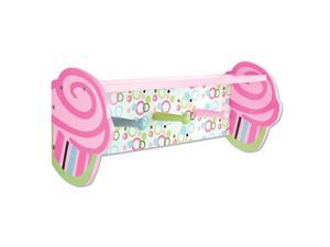 Trend Lab Cupcake Shelf with Peg Hooks Trend Lab Cupcake Shelf with Peg Hooks